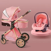 luxury baby stroller 3 in 1 up to 7 delivery days +  baby monitor model 2024 (free gift )
