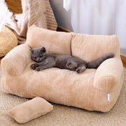 Cat Bed Sofa Winter Warm Cat Nest Pet Bed for Small Medium Dogs Cats Comfortable Plush Puppy Bed Pet Supplies
