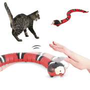  Eletronic Snake Cat Teasering Play USB Rechargeable Kitten Toys for Cats Dogs Pet