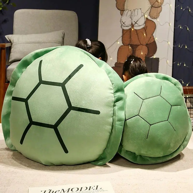 Turtle Shell Plush Toy Childrens Sleeping Bag Stuffed Soft Tortoise Pillow Cushion Sale Creative Toys 