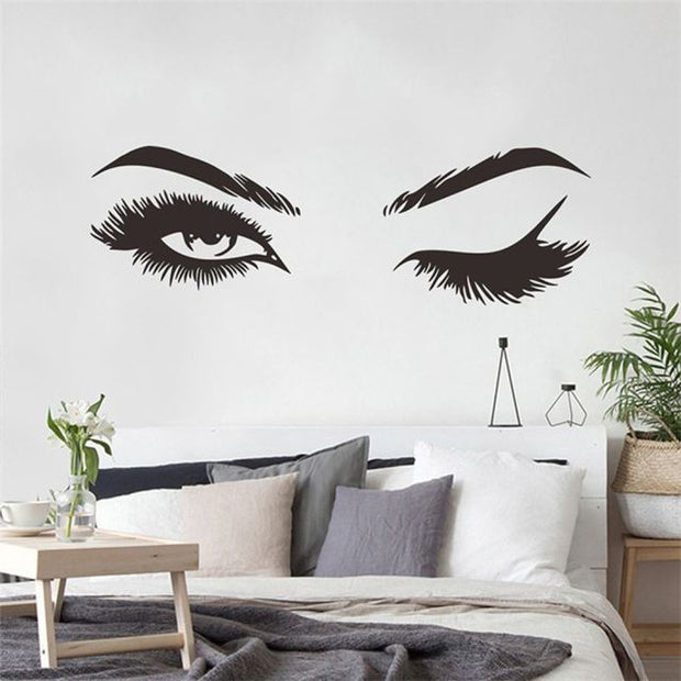 Brows Eyes Quote Wall Sticker | BuyBuy